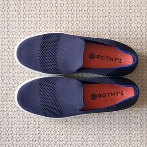 Rothy’s Maritime Lattice Sneakers Size 10